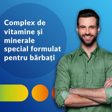 Centrum pentru barbati formula imbunatatita de la A la Z, 30 comprimate, Haleon 666248