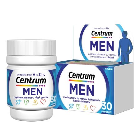 Centrum pentru barbati formula imbunatatita de la A la Z, 30 comprimate, Gsk
