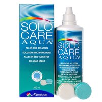 Solutie intretinere lentile de contact SoloCare Aqua, 360 ml, Medicon