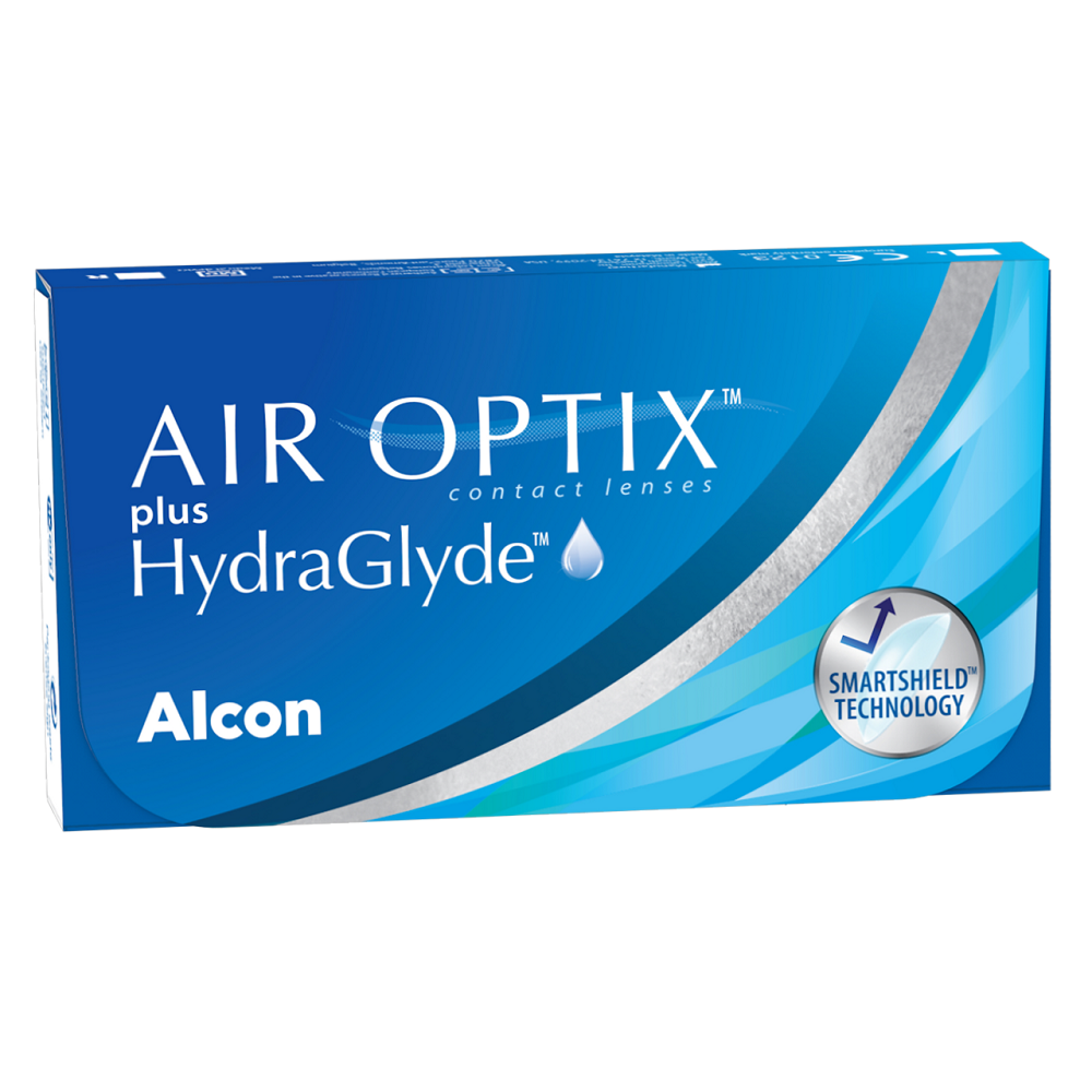 Lentile de contact -2.25 Air Optix HydraGlyde, 6 bucati, Alcon