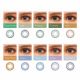 Lentile de contact Nuanta Amazon SofLens Natural Colors, 2 bucati, Bausch Lomb 526143