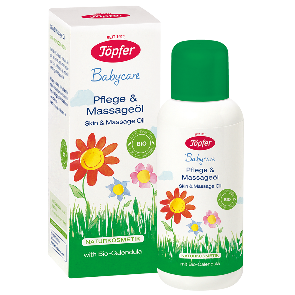 Ulei pentru ingrijirea pielii si masaj BabyCare, 100 ml, Topfer