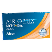 Lentile de contact Air Optix Night&Day Aqua, -2.00, 6 bucati, Alcon