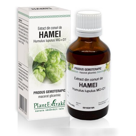 Extract din conuri de Hamei, 50 ml, Plant Extrakt