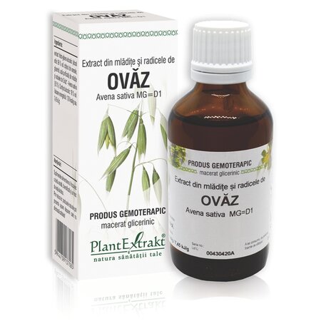 Extract din mladite si radicele de ovaz, 50 ml, Plant Extrakt