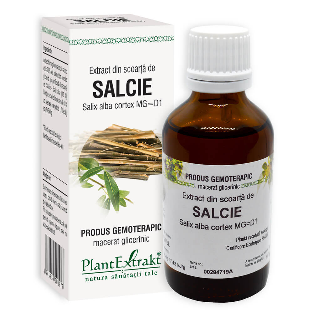 Extract din scoarta de Salcie, 50 ml, Plant Extrakt