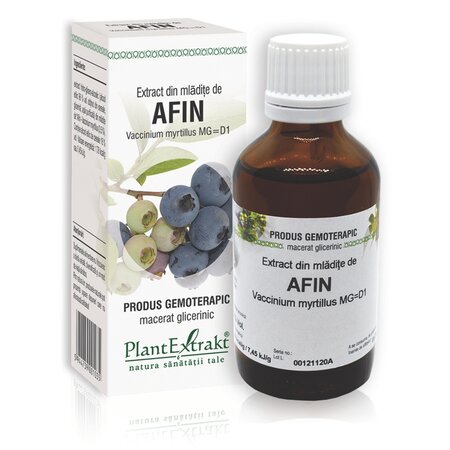Extract din mladite de Afin, 50 ml, Plant Extrakt