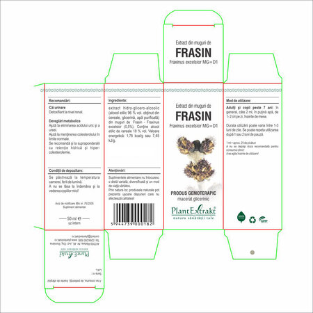 Extract din muguri de Frasin, 50 ml, Plant Extrakt 736943
