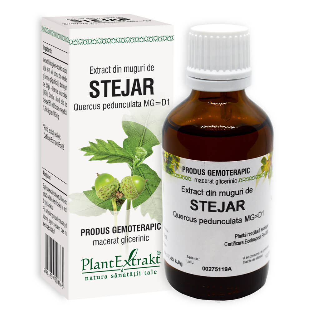 Extract din muguri de Stejar, 50 ml, Plant Extrakt