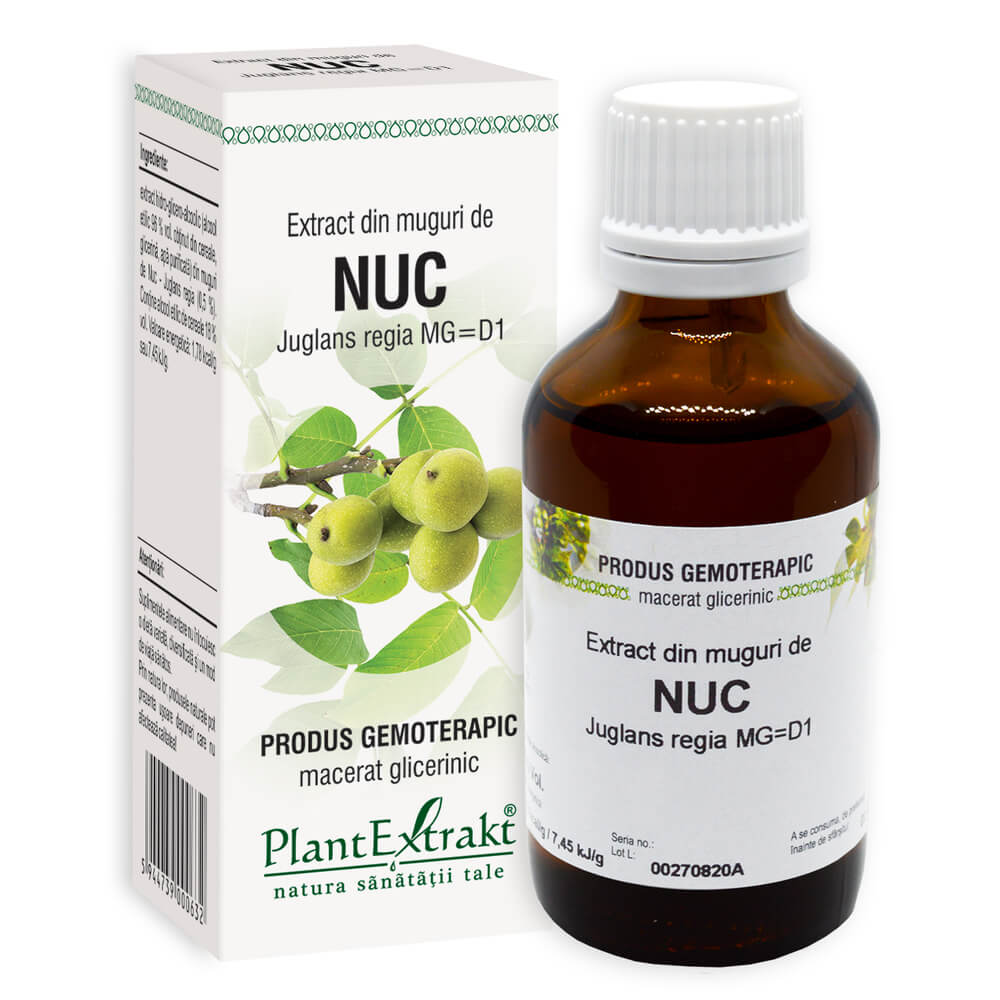 Extract din muguri de Nuc, 50 ml, Plant Extrakt