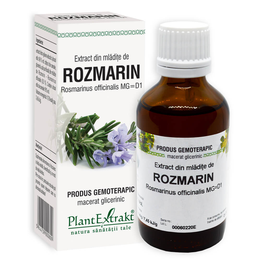 Extract din mladite de Rozmarin, 50 ml, Plant Extrakt