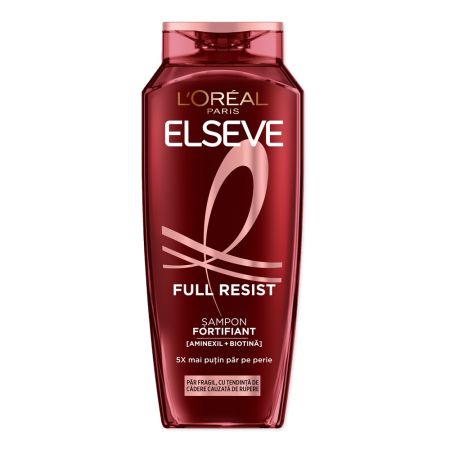 Sampon fortifiant pentru par fragil cu tendinta de cadere Full Resist, 250 ml, Elseve
