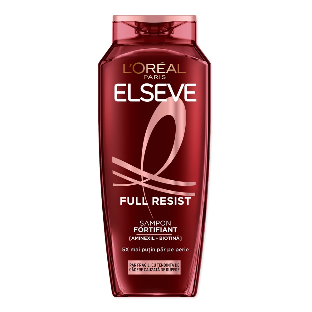 Sampon fortifiant pentru par fragil cu tendinta de cadere Full Resist, 250 ml, Elseve