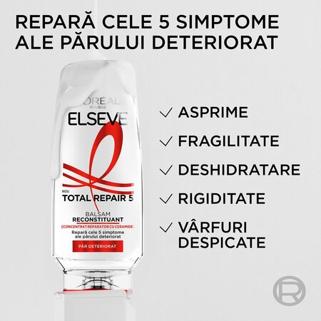 Balsam pentru par deteriorat Total Repair 5, 200 ml, Elseve 695858