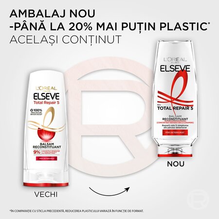Balsam pentru par deteriorat Total Repair 5, 200 ml, Elseve 695856