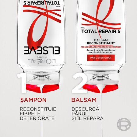 Balsam pentru par deteriorat Total Repair 5, 200 ml, Elseve 695860