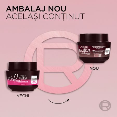 Masca pentru par fragil cu tendinta de cadere Full Resist, 300 ml, Elseve 695953
