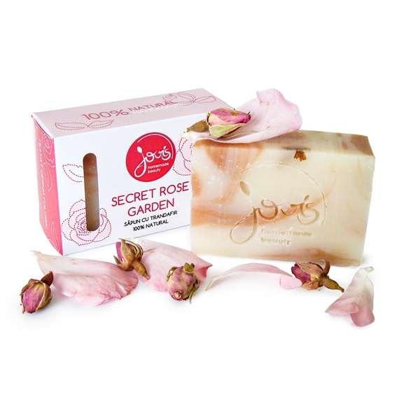 Sapun natural Secret Rose Garden, 100g, Jovis