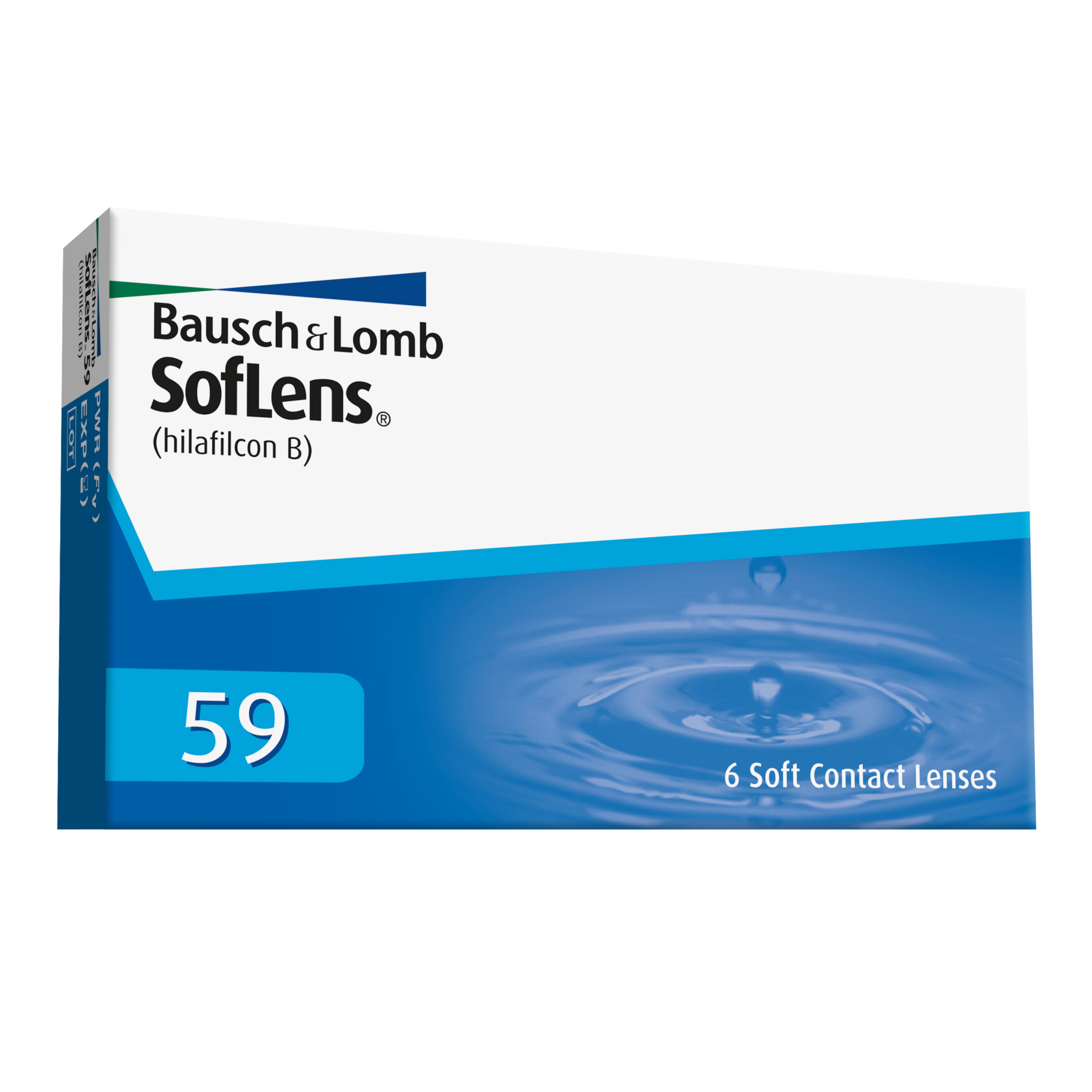 Lentile de contact -0.75 SofLens 59, 6 bucati, Bausch Lomb