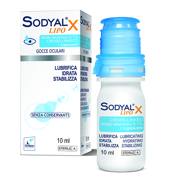 Solutie oftalmica SODYAL XLIPO, 10 ml, Omisan Farmaceutici