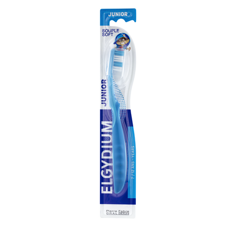 Periuta de dinti pentru copii Bubble, 7-12 ani, Elgydium Junior