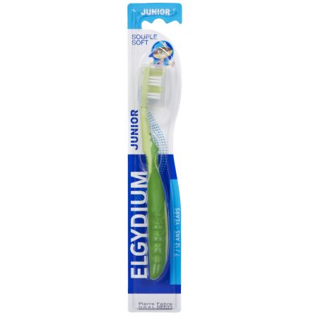 Periuta de dinti pentru copii 7-12 ani Junior Bubble, 1 bucata, Elgydium 676297