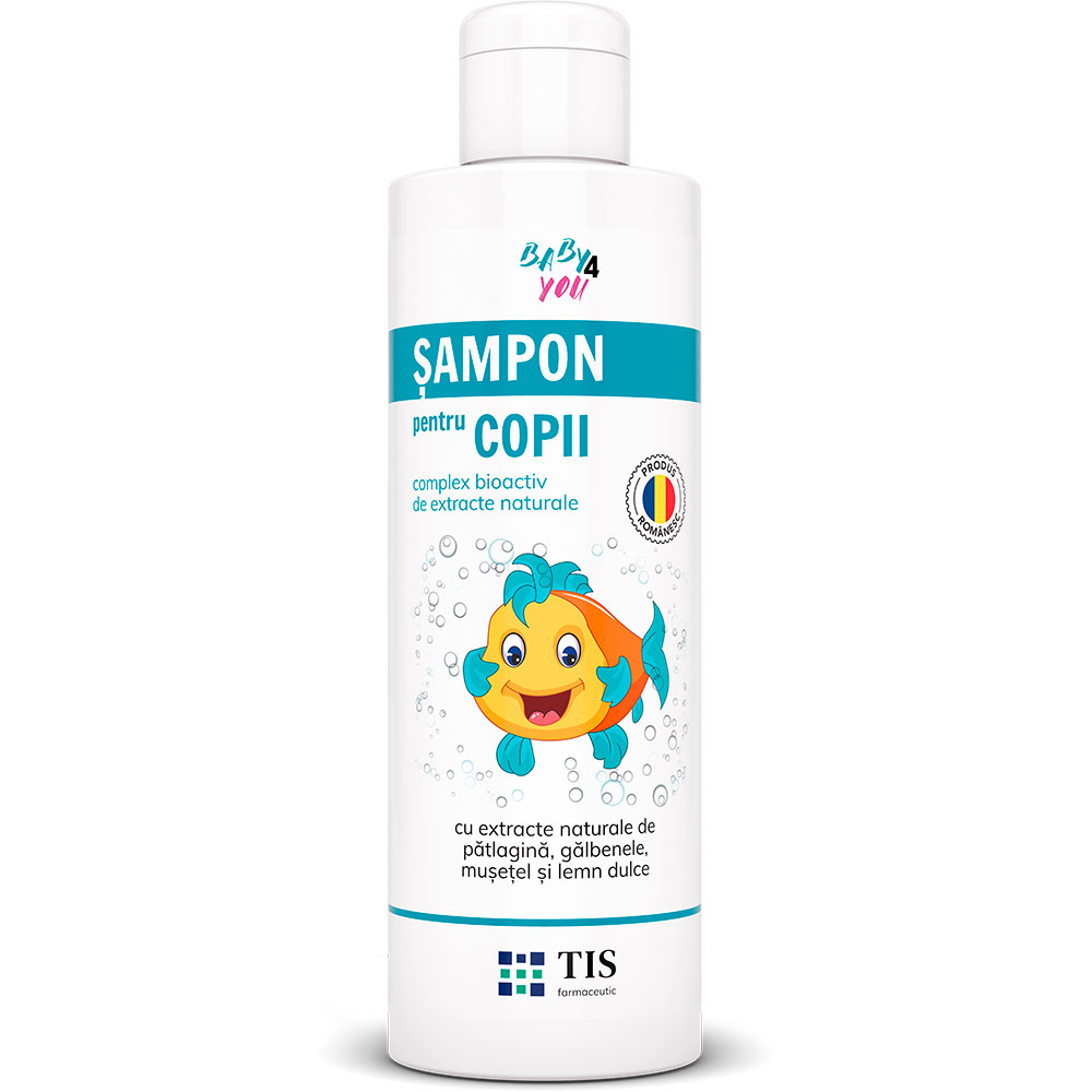 Sampon pentru copii Baby 4 You, 200 ml, Tis Farmaceutic