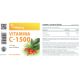 Vitamina C cu macese, 1500 mg, 60 tablete, Vitaking 713948