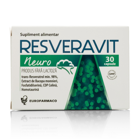 Resveravit Neuro, 30 capsule, Eurofarmaco 726561