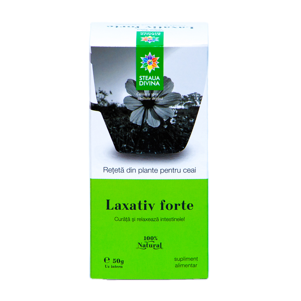 Laxativ Forte ceai, 50 g, Steaua Divina