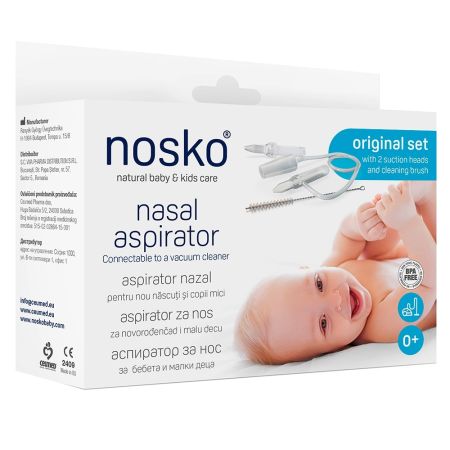 Set aspirator nazal, +0 luni, Nosko