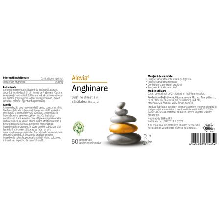 Pachet Anghinare, 60 + 60 comprimate, Alevia 655802