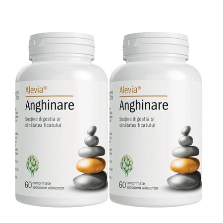 Pachet Anghinare, 60 + 60 comprimate, Alevia