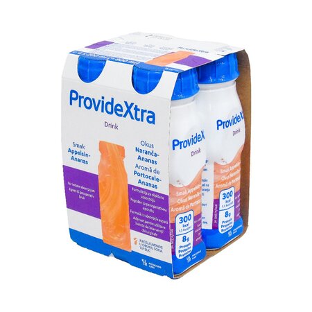 ProvideXtra DRINK cu aroma de portocale-ananas, 4 x 200 ml, Fresenius Kabi 731160