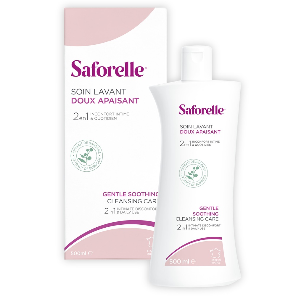 Gel ingrijire intima si corporala cu extract de brusture Saforelle, 500 ml, Laboratoarele Iprad
