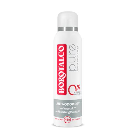 Deodorant spray Pure Musk, 150 ml, Borotalco