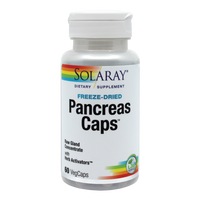Pancreas Caps Solaray, 60 capsule, Secom