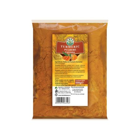 Pulbere de Turmeric, 500 g, Herbavit