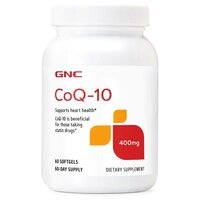 Coenzima Q10 naturala, 400 mg, 60 capsule, GNC