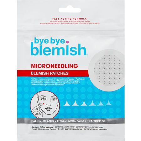 Plasturi pentru cosuri Microneedling, 9 bucati, Bye Bye Blemish