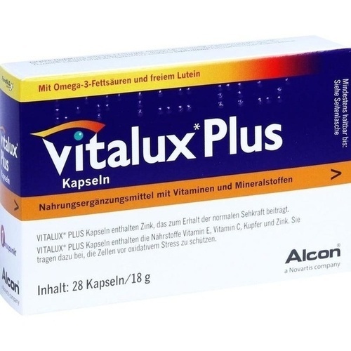 Vitalux Plus, 28 capsule moi, Alcon
