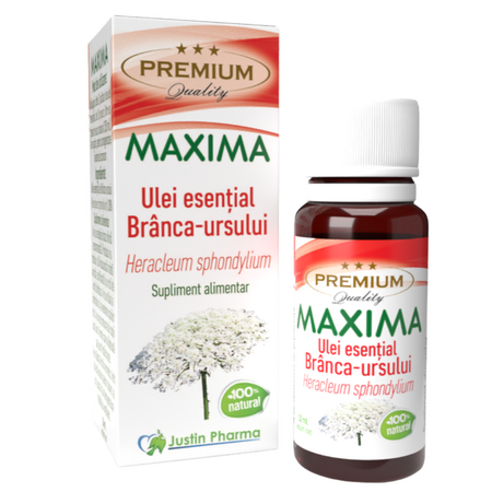 Ulei esential Branca-Ursului Maxima, 10 ml, Justin Pharma