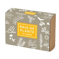Sapun cu tei si miere pentru copii, 100 g, Baia de plante