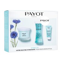 Pachet Hydra 24+ Crema hidratanta Glacee, 50 ml + Infuzie hidratanta, 125 ml + Masca hidratanta, 15 ml, Payot