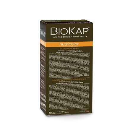 Vopsea permanenta pentru par Nutricolor, Nuanta Ruby Red 6.66, 140 ml, Biokap  635930