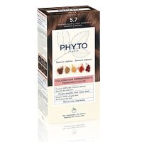 Vopsea permanenta pentru par Nuanta 5.7 Marron Phytocolor, 50 ml, Phyto