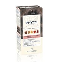 Vopsea de par nuanta 5 castaniu deschis Phytocolor, 50 ml, Phyto