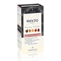 Vopsea de par nuanta 1 negru Phytocolor, 50 ml, Phyto