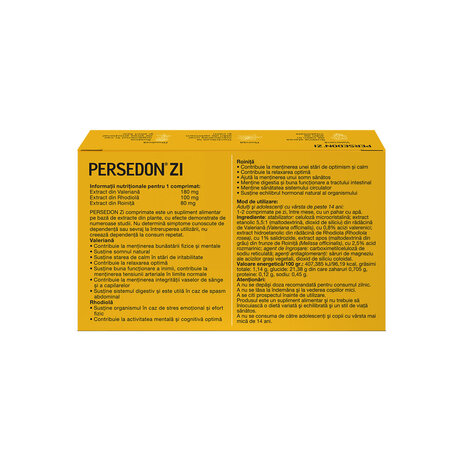 Persedon Zi, 15 comprimate, Labormed 617441