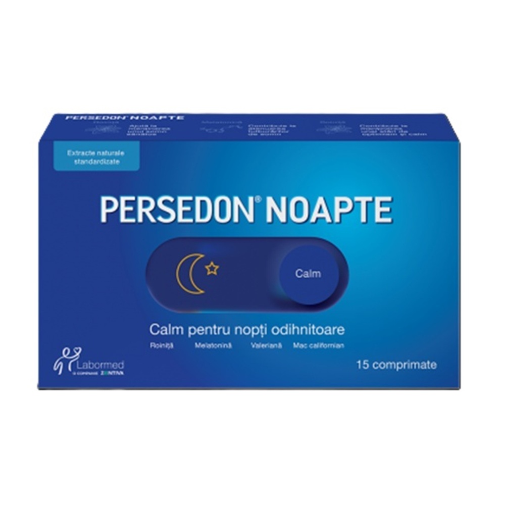 Persedon Noapte, 15 comprimate, Labormed